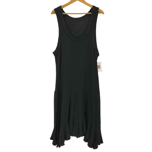 ワイズ Ys 08aw 裁切 ウール フリル ノースリーブワンピース レディース JPN:2